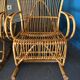 2 rattan rocking chairs