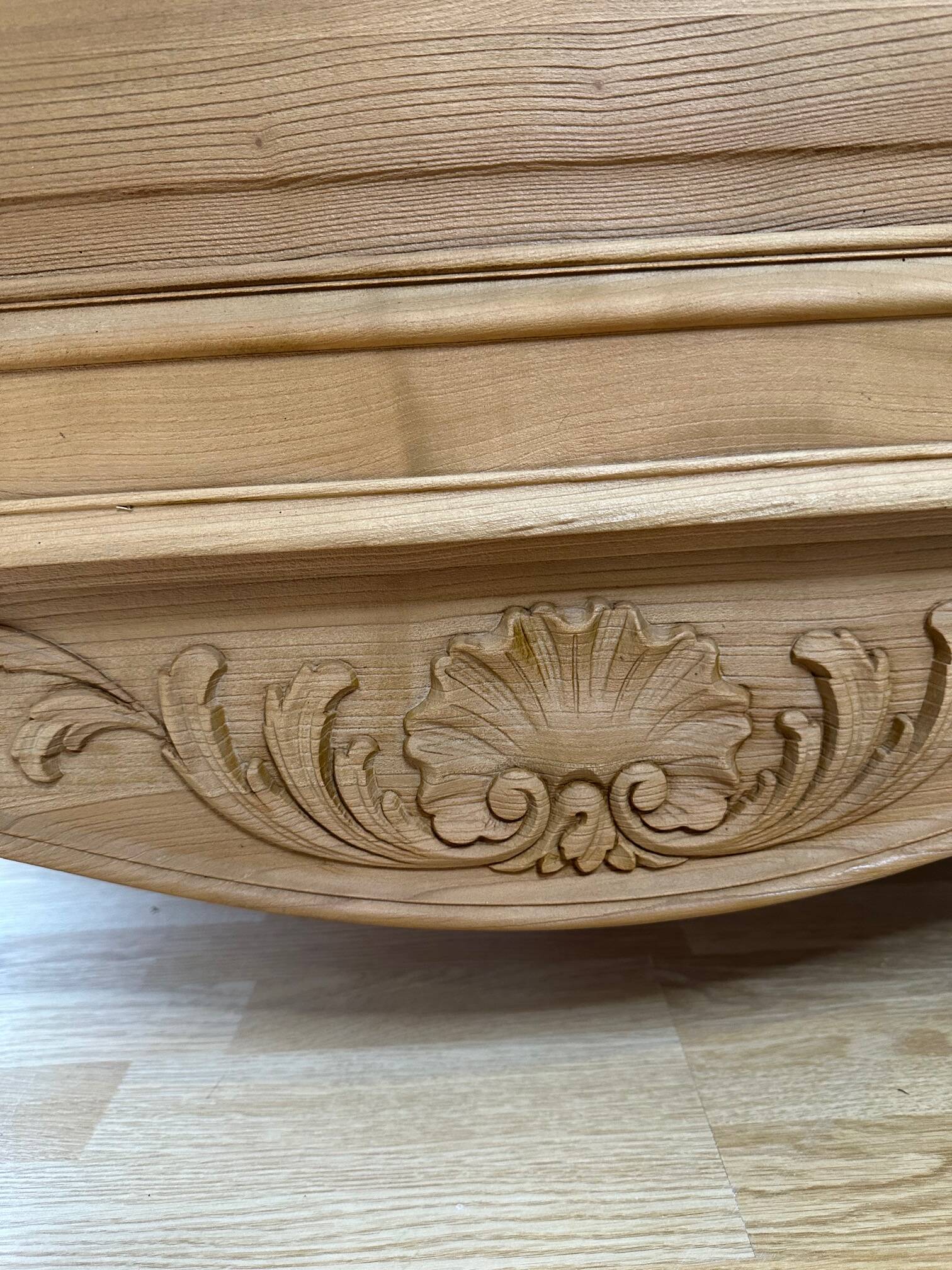 airbrushed bar cabinet