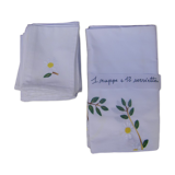 Tablecloth and its twelve vintage towels