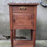 vintage bedside table