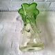 Grand vase verre vert vintage