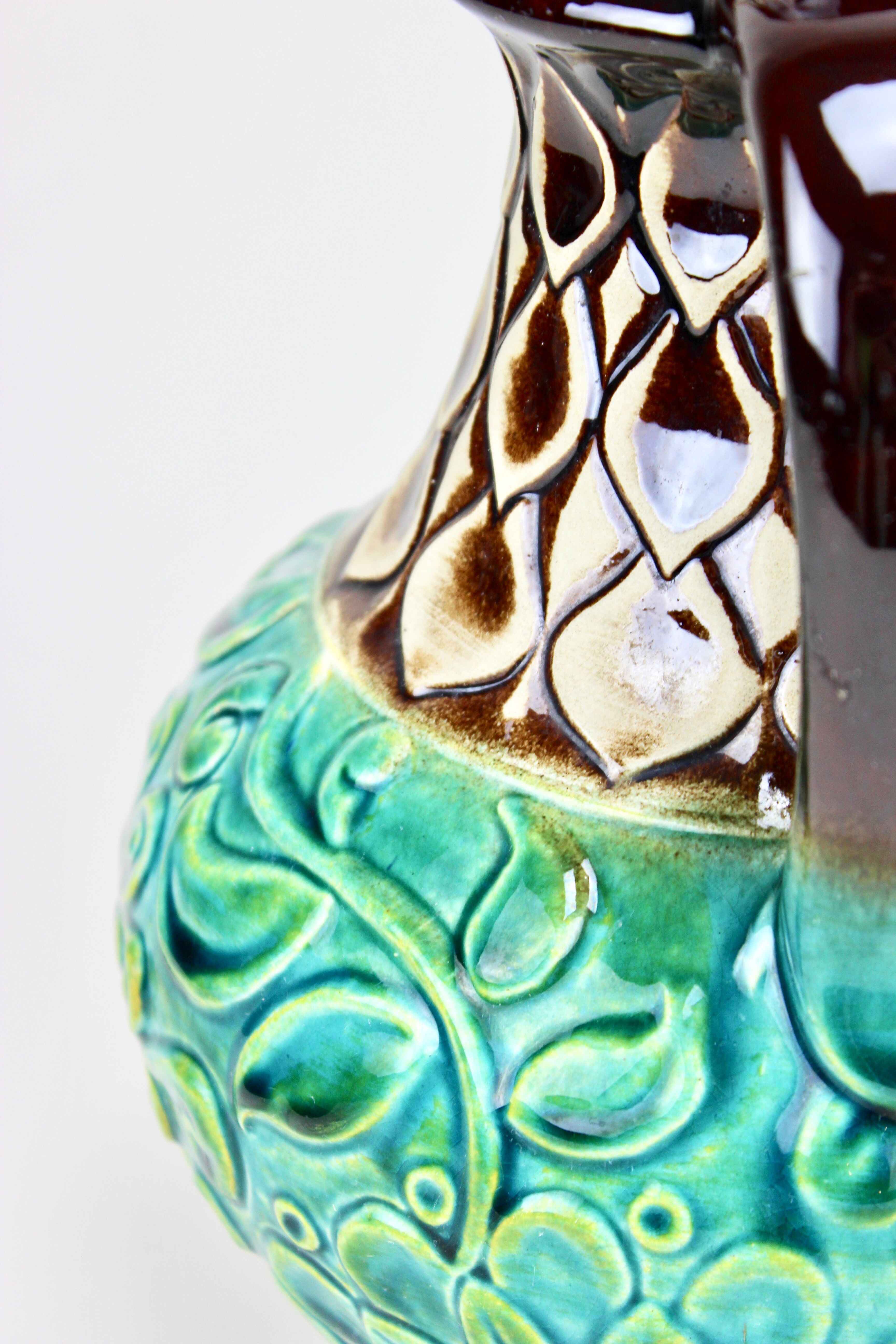 Mid Century ceramic vase, Bay 87-30, westgerman pottery