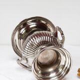 Louis XVI style silver-plated champagne bucket
