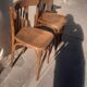 Paire de chaises bistrot