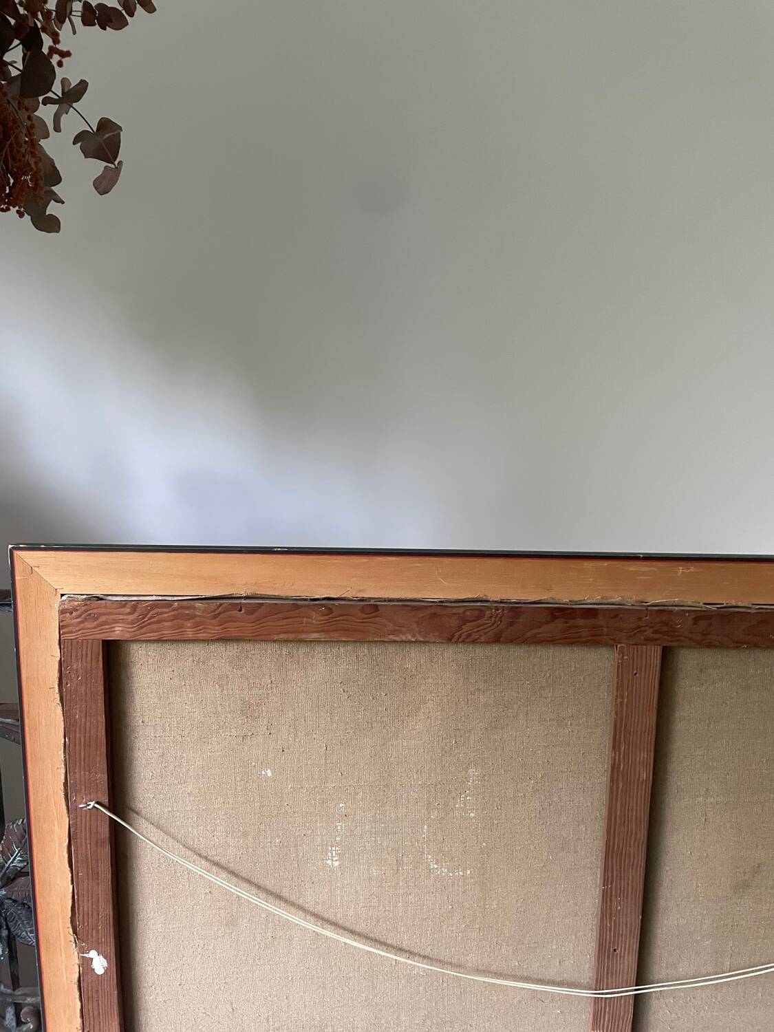 Large 20th century oil on canvas signed J. Beyly