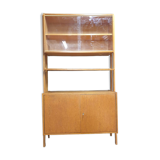 Mid century wall shelf bookcase by František Jirák for Tatra nábytok, 1960´s