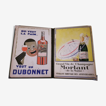 Menu door dubonnet