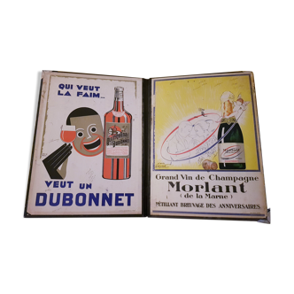 Menu door dubonnet