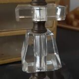 Vintage glass table lamp