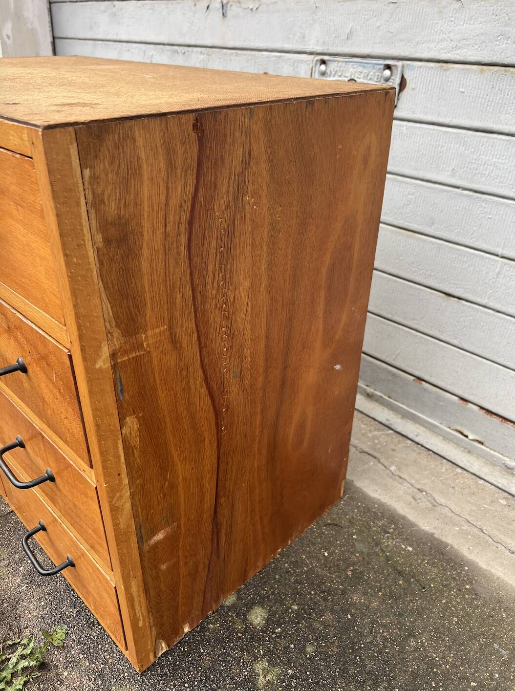 An Old Vintage Workshop Piece with Drawers