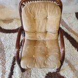 Vintage bamboo armchair 1960