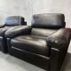 Paire de fauteuils Club Poltrona Frau buffle