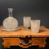 Old night service crystal Baccarat late nineteenth