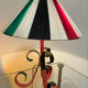 Lampe scoubidou années 50