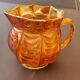 Iridescent glass jug