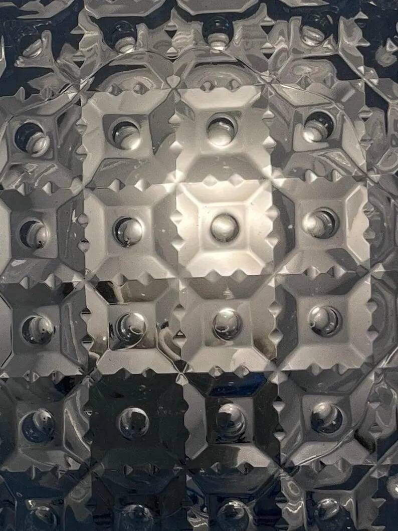 Design midcentury wall or ceiling lamp, flushmount, 1970s - 4 pieces available