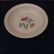 Hollow round plate in earthenware KG Lunéville model Rachel diam 28.5 cm
