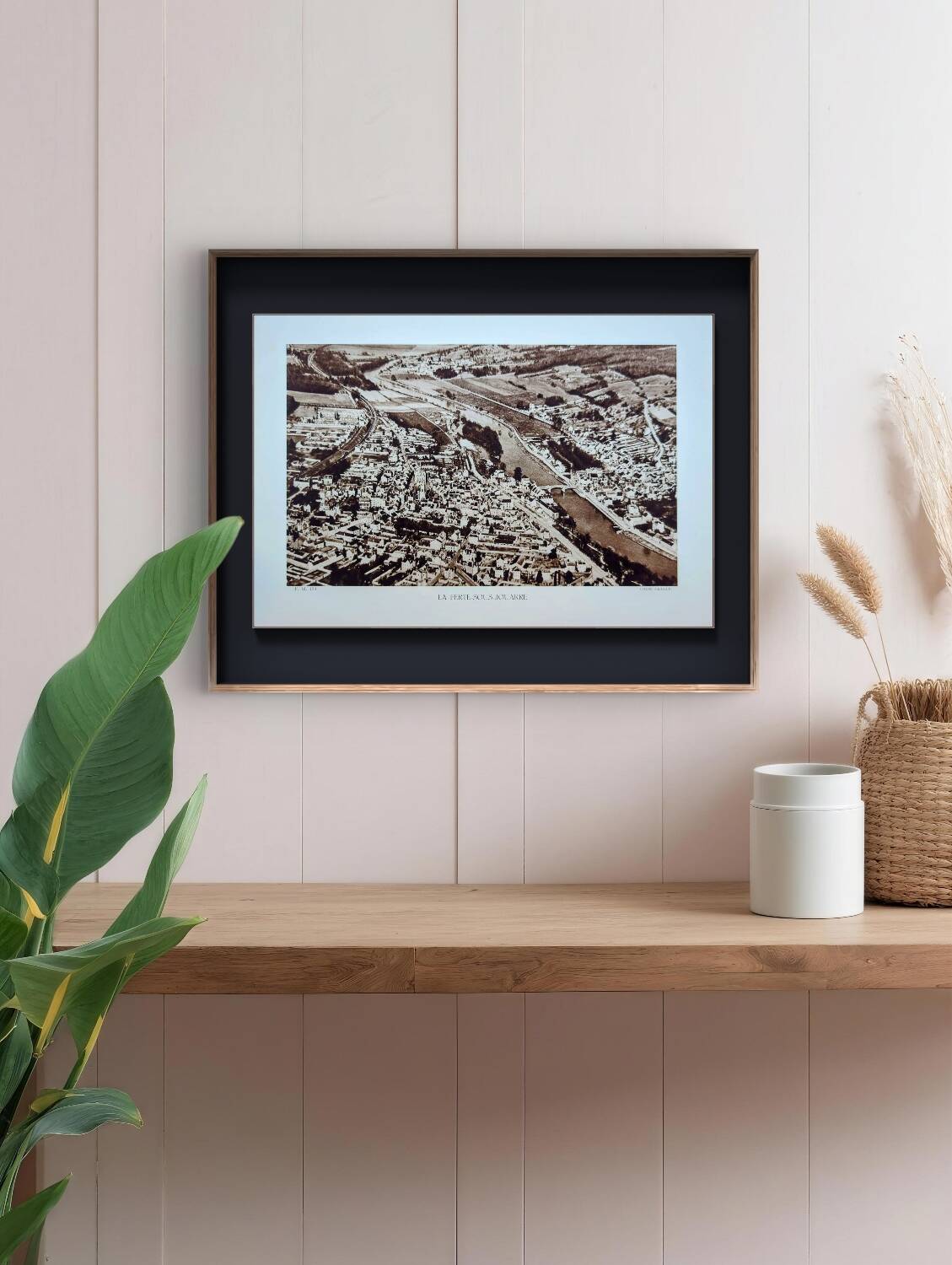 La Ferté-sous-Jouarre, photographic plate printed in 1934.