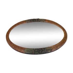 miroir ovale art deco