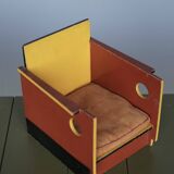 Rare Modernist Toy Chair by Ko Verzuu for Ado, 1930s