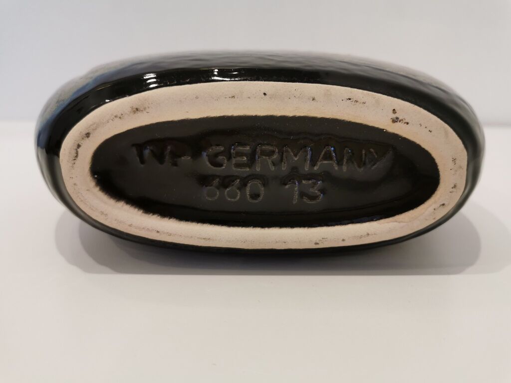 Vase West Germany BAY, 70s glazed ceramic