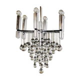 Murano 79-drop glass chandelier, circa 1965