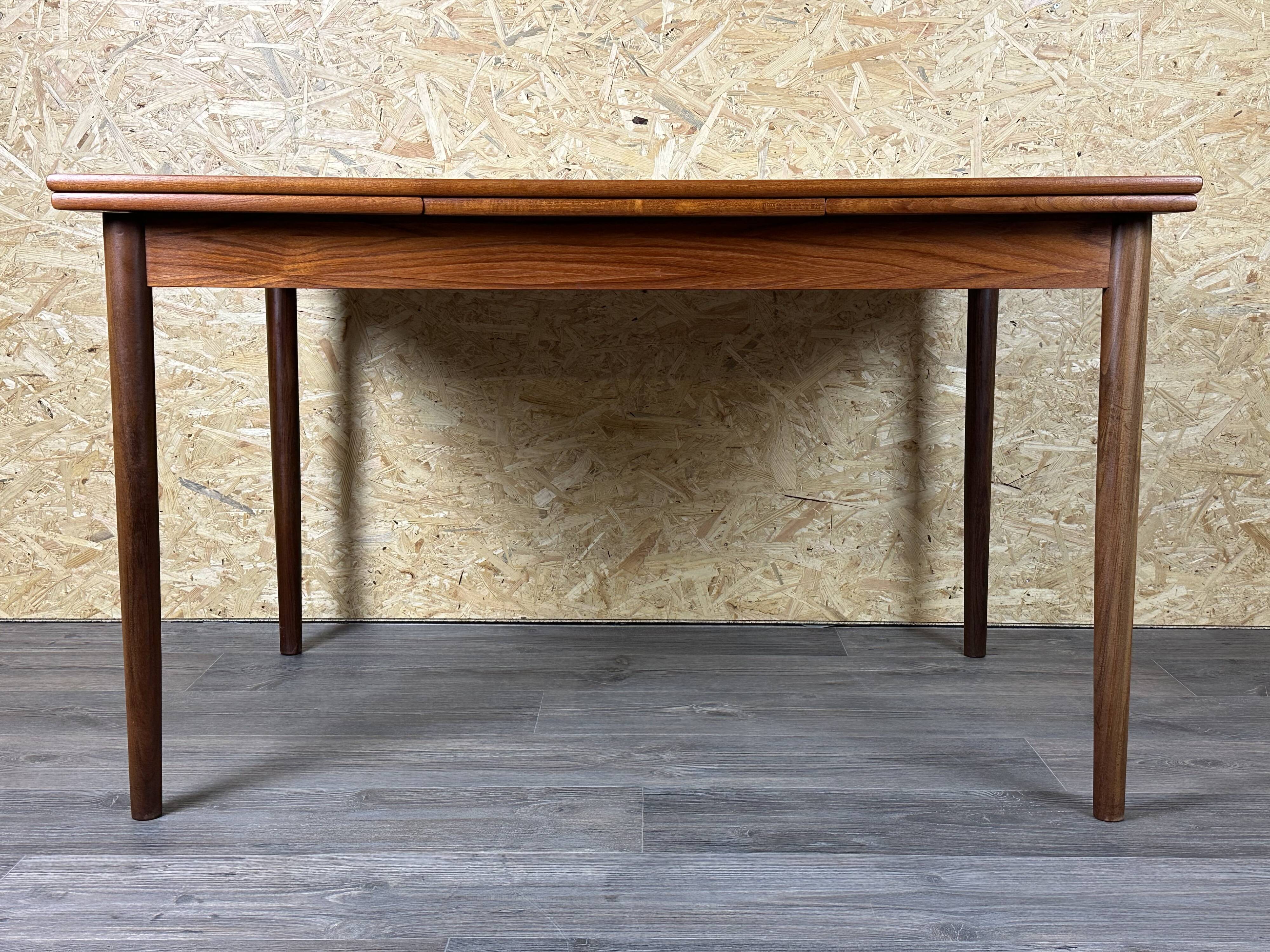1960s/1970s Teak Dining Table Danish Modern Design Denmark