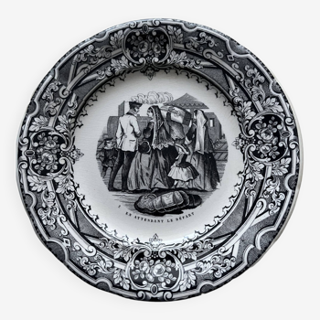Old Ste Clement talking plate
