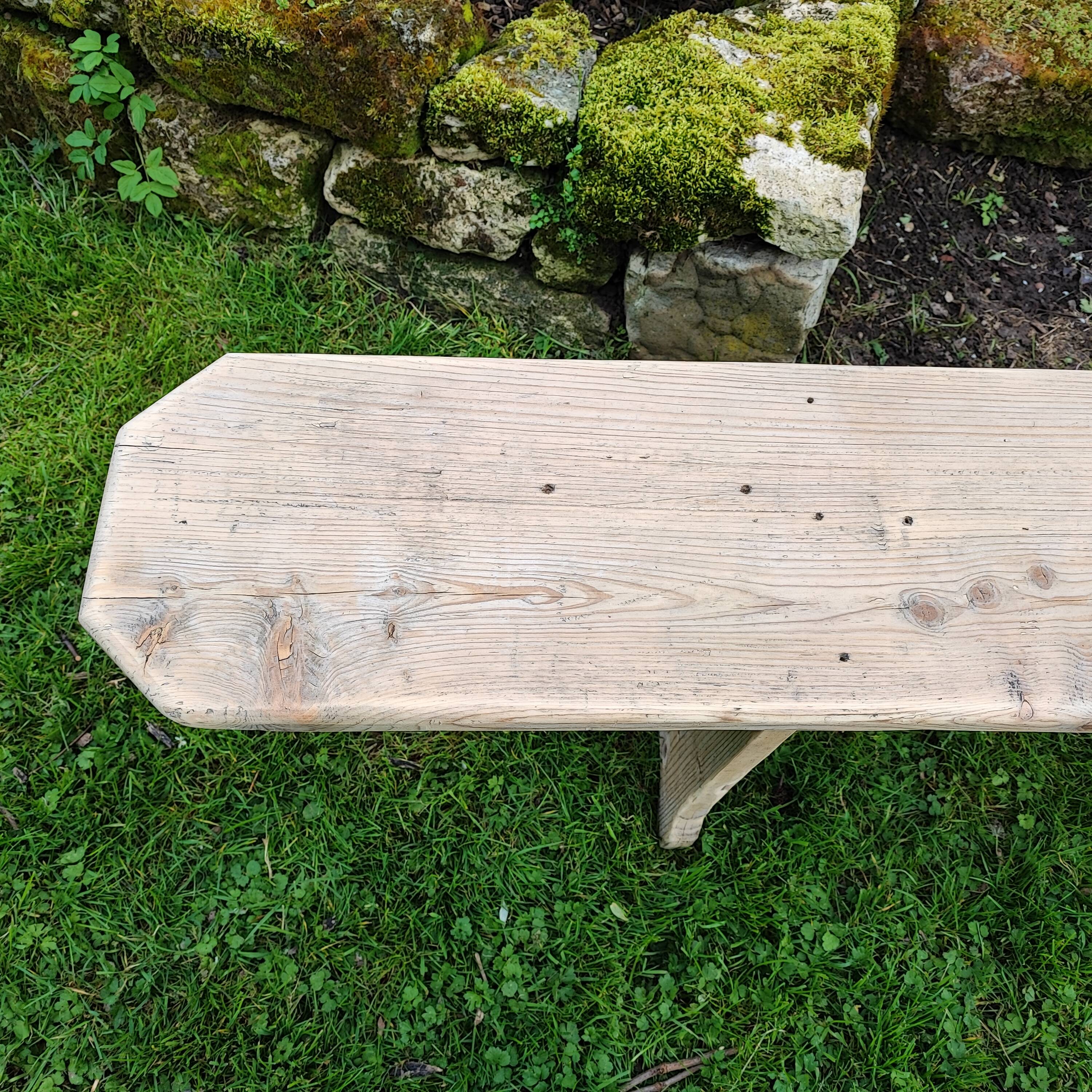 Pair of vintage benches 3m