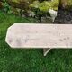 Paire de bancs vintage 3m