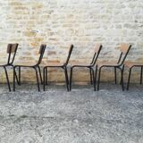 Vintage school chairs