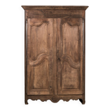 19th C Antique French Louis XV Armoire or Wardrobe
