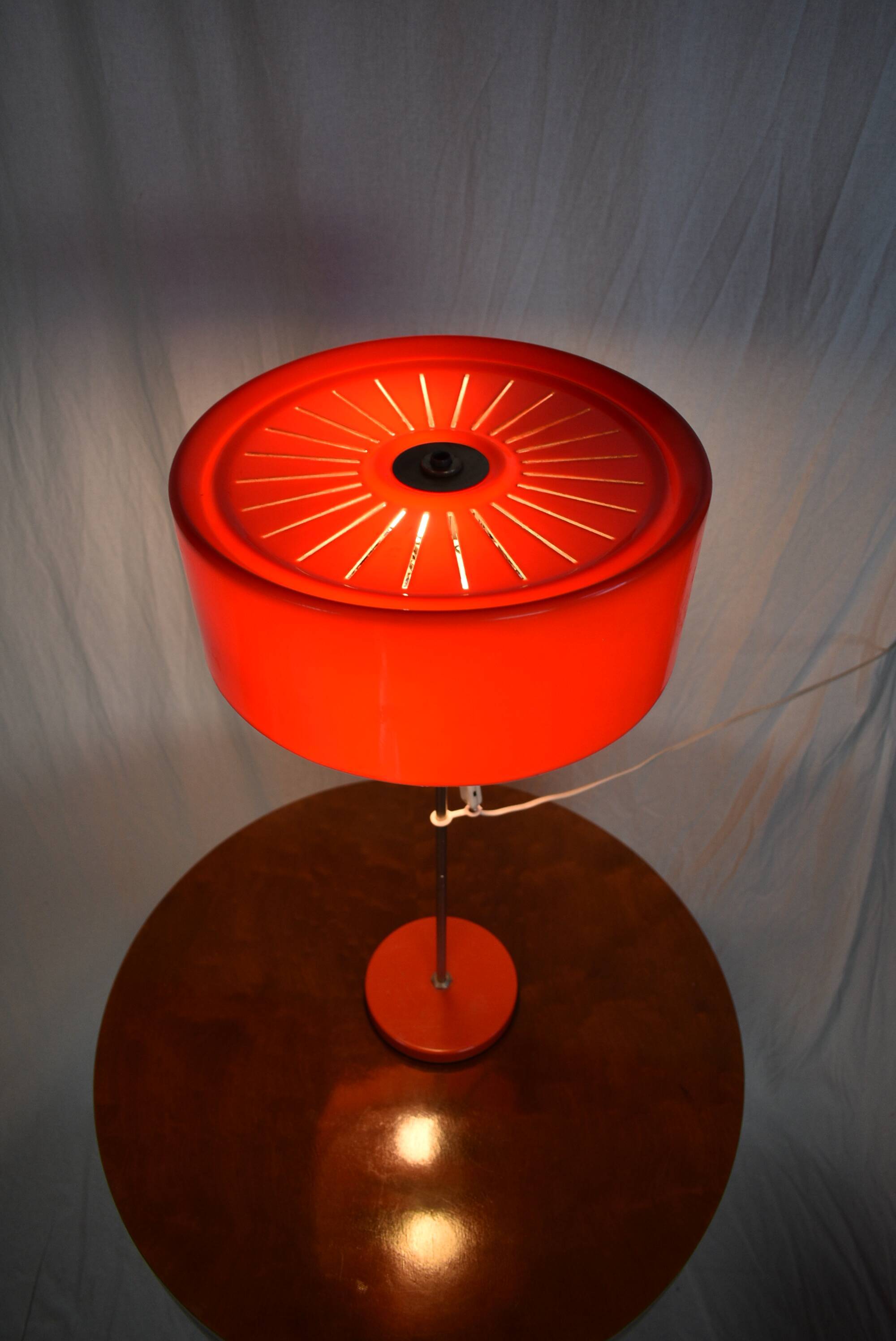 Mid-Century Space Age Table Lamp by Kamenicky Senov, Czechoslovakia, 1970's