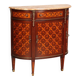 Buffet demi-lune ancien de style néoclassique XXe siècle