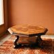 Table basse vintage octogonale bois massif tres bon etat