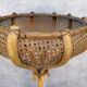 1960s Rattan Living Room Lamp from France