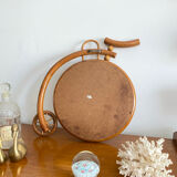 Vintage rattan mirror bike