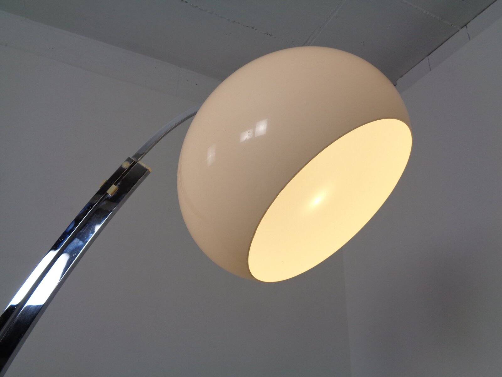 Large German arc lamp from Sölken Leuchten, 1960s