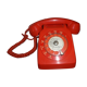 Socotel orange phone, 1970s