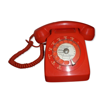 Socotel orange phone, 1970s