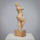 Group of four female sculptures by Francine Govers, Netherlands, 1990s