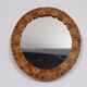 Vintage Scandinavian wooden mirror 1960