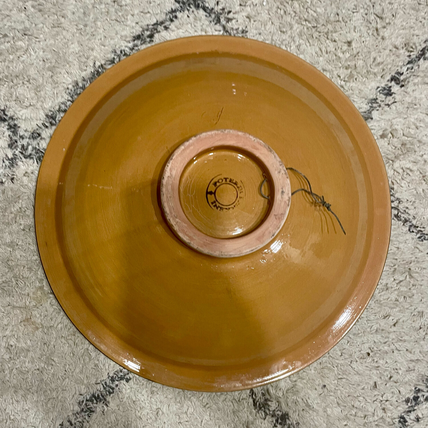 Tunisian ceramic dish