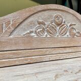 Ceruse oak console 1930.