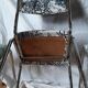 Series of vintage chrome chairs