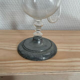 Glass with alcohol pipe