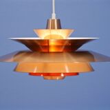 Danish pendant in copper, 1960s