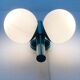 Mid-century German space age wall lamp by Kaiser Idell / Kaiser Leuchten.