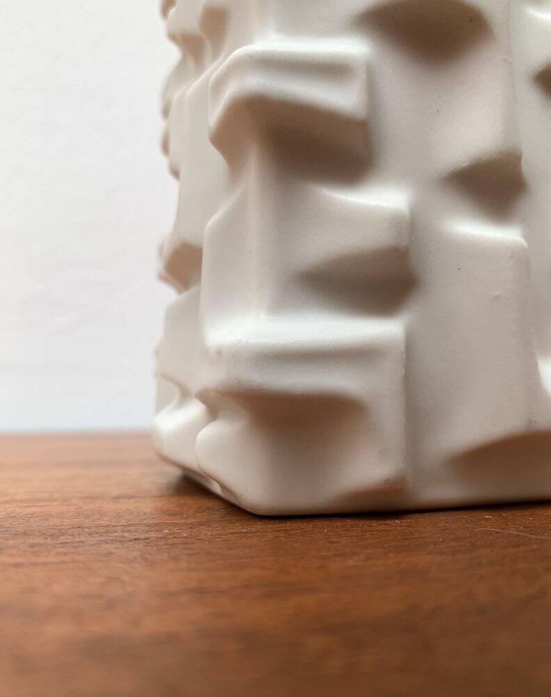 German brutalist vase by Bareuther Waldsassen, 1960s