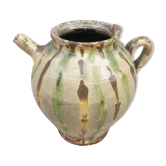 Large glazed terracotta jug late nineteenth century